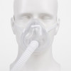 Masque respiratoire en silicone médical sur mesure | Masque respiratoire moulé par injection LSR pour applications CPAP, anesthésie et ventilation artificielle