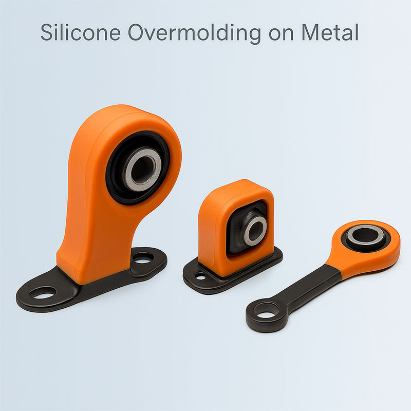 Design Innovations Enabled by Silicone Overmolding on Metal
