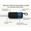 소비자 가전제품용 금속에 실리콘 오버몰딩을 적용하는 이점