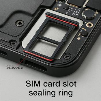 Custom Silicone Gasket for SIM Card Tray | Waterproof Sealing for Mobile Devices