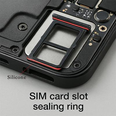 Custom Silicone Gasket for SIM Card Tray | Waterproof Sealing for Mobile Devices