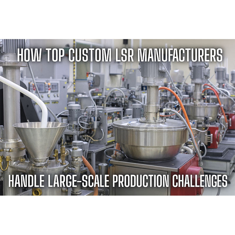 최고의 맞춤형 LSR 제조업체가 대규모 생산 과제를 처리하는 방법
