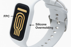 Étude de cas : Mise en œuvre réussie de la technologie FPC avec surmoulage en silicone dans les dispositifs portables