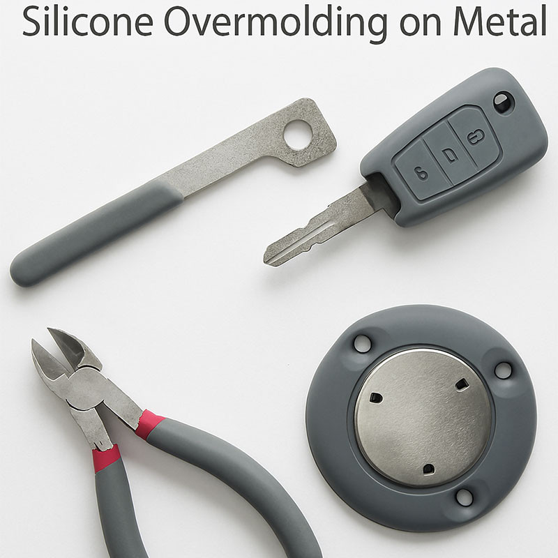 Design Innovations Enabled by Silicone Overmolding on Metal