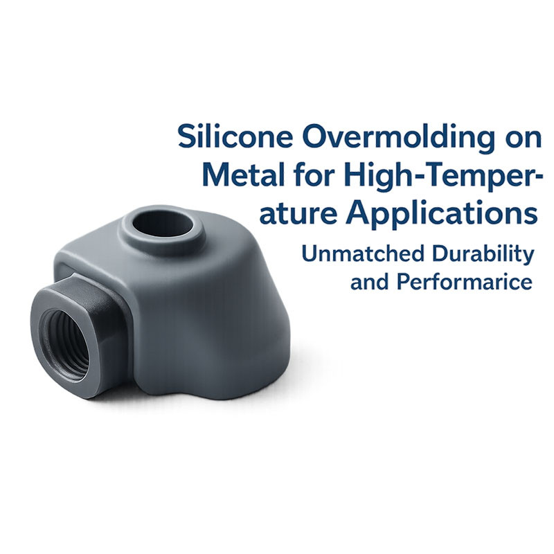 Silicone Overmolding on Metal for High-Temperature Applications: Unmatched Durability and Performance