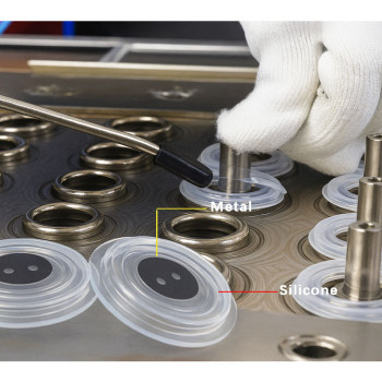 Custom LSR Overmolding for MIM Metal Parts | Metal-Silicone Insert Molding Manufacturer