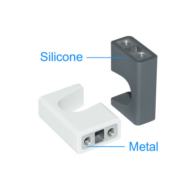 Custom LSR Overmolding for MIM Metal Parts | Metal-Silicone Insert Molding Manufacturer