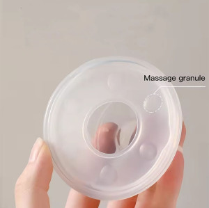 OEM BPA-Free Wearable Silicone Breast Milk Collector Set (2 Pack)  Safe & Leak-Proof Nursing Milk Saver for Breastfeeding Moms