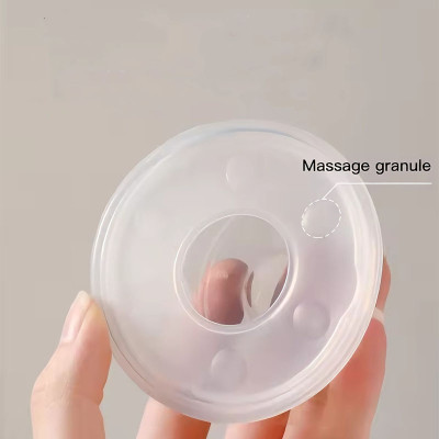 OEM BPA-Free Wearable Silicone Breast Milk Collector Set (2 Pack)  Safe & Leak-Proof Nursing Milk Saver for Breastfeeding Moms