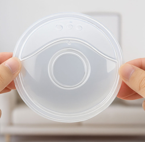 OEM BPA-Free Wearable Silicone Breast Milk Collector Set (2 Pack)  Safe & Leak-Proof Nursing Milk Saver for Breastfeeding Moms