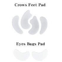 Reusable Medical-Grade Silicone Eye Pad & Face Lifting Patch Set  Forehead  Neck Chest & Under-Eye Anti-Wrinkle Pads