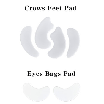 Reusable Medical-Grade Silicone Eye Pad & Face Lifting Patch Set  Forehead  Neck Chest & Under-Eye Anti-Wrinkle Pads