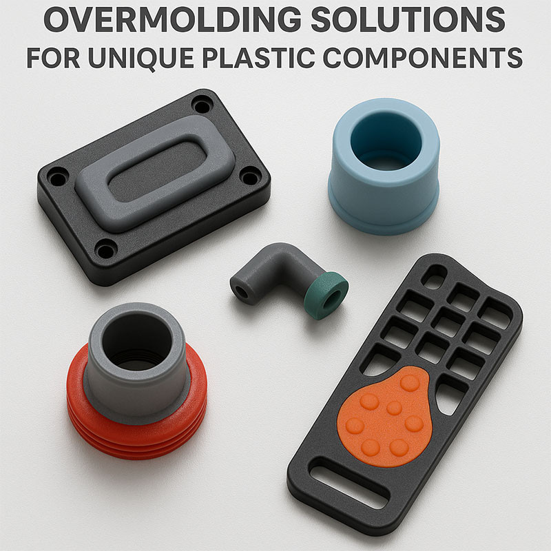 Custom Silicone Overmolding Solutions for Unique Plastic Components