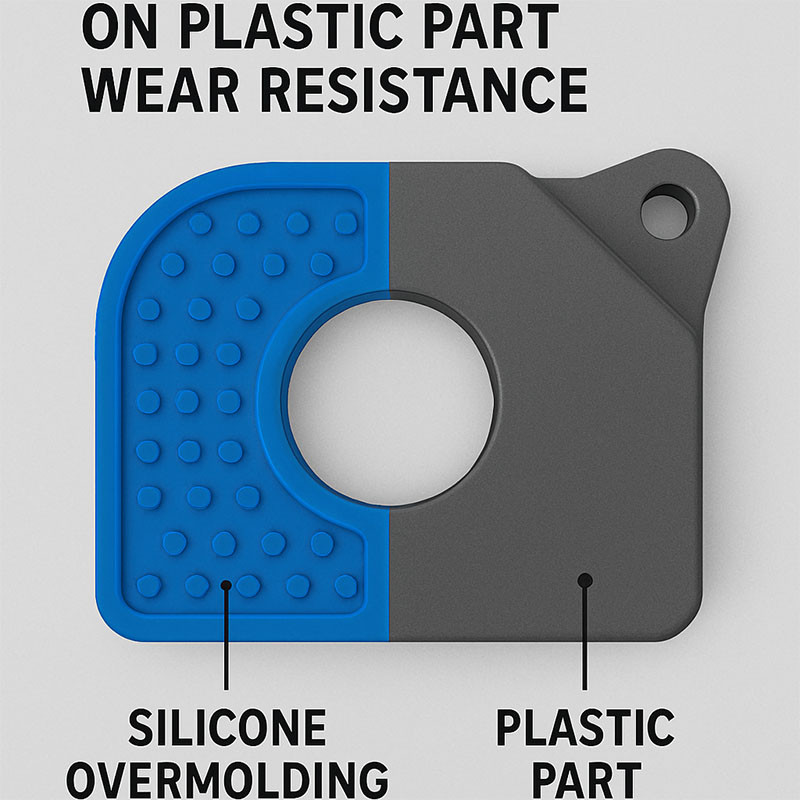 The Impact of Silicone Overmolding on Plastic Part Wear Resistance