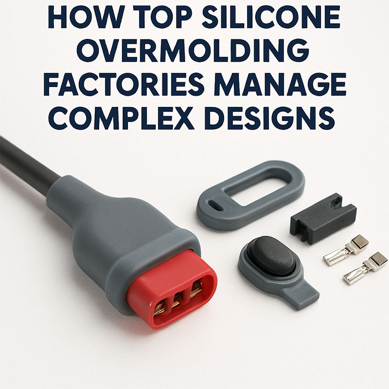 How Top Silicone Overmolding Factories Manage Complex Designs
