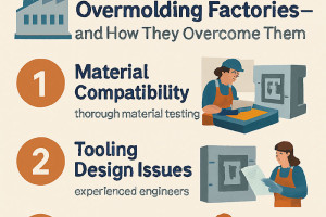The Top 5 Challenges Faced by Silicone Overmolding Factories—and How They Overcome Them