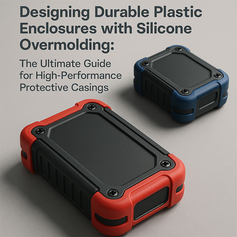 Designing Durable Plastic Enclosures with Silicone Overmolding: The Ultimate Guide for High-Performance Protective Casings