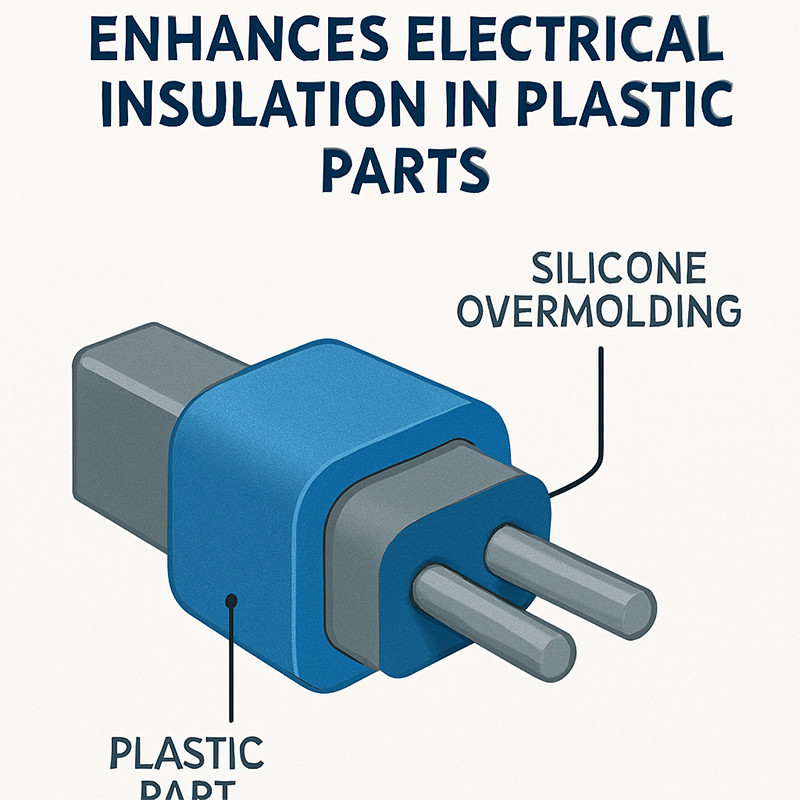 How Silicone Overmolding Enhances Electrical Insulation in Plastic Parts