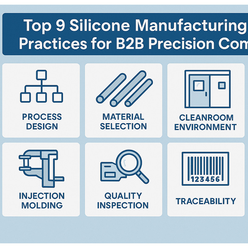 Top 9 Silicone Manufacturing Best Practices for B2B Precision Components