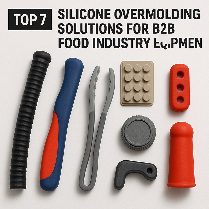 Top 7 Silicone Overmolding Solutions for B2B Food Industry Equipment