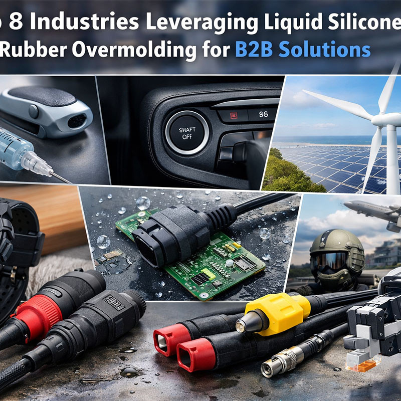 Top 8 Industries Leveraging Liquid Silicone Rubber Overmolding for B2B Solutions