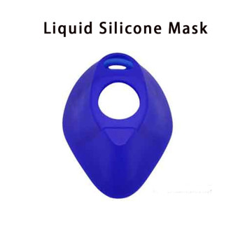 Medical grade silicone breathing mask