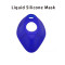 Medical grade silicone breathing mask