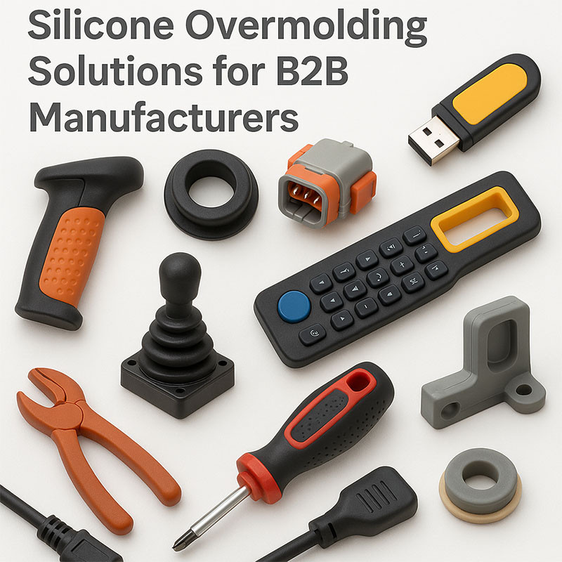 Top 10 Cost-Effective Silicone Overmolding Solutions for B2B Manufacturers