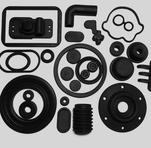 Custom Silicone Overmolded Industrial Parts Manufacturer  Silicone Over Plastic Molding Factory