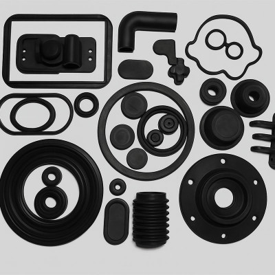 Custom Silicone Overmolded Industrial Parts Manufacturer  Silicone Over Plastic Molding Factory