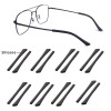 Soft Silicone Anti-Slip Eyeglass Temple End Tips Replacement Temple Covers for Flat & Thin Eyeglass Legs | OEM Manufacturer