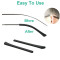 Soft Silicone Anti-Slip Eyeglass Temple End Tips Replacement Temple Covers for Flat & Thin Eyeglass Legs | OEM Manufacturer