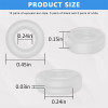 Silicone Round Anti-Slip Eyeglass Ear Hook Comfortable Eyewear Temple Tip Holder for Secure Fit | OEM Manufacturer