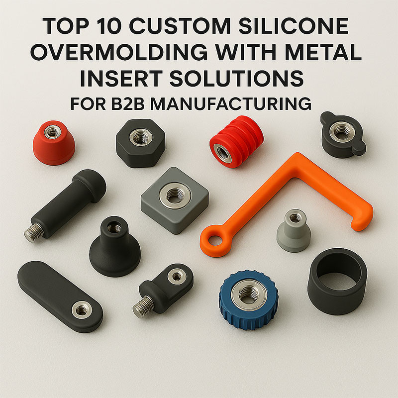 Top 10 Custom Silicone Overmolding with Metal Insert Solutions for B2B Manufacturing