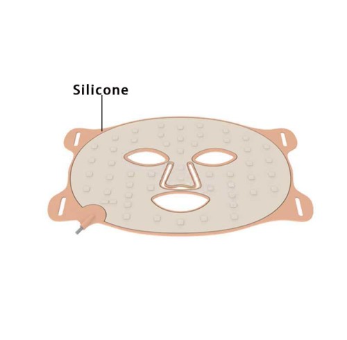 Custom Silicone Photon Beauty Mask OEM Liquid Silicone Facial Mask Manufacturer for LED Light Therapy Devices
