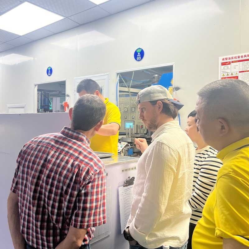 Silicone Compression Molding Production Area