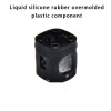 Custom OEM LSR Overmolded Plastic Components  Waterproof Dustproof Corrosion-Resistant Silicone Parts with Soft-Touch Finish