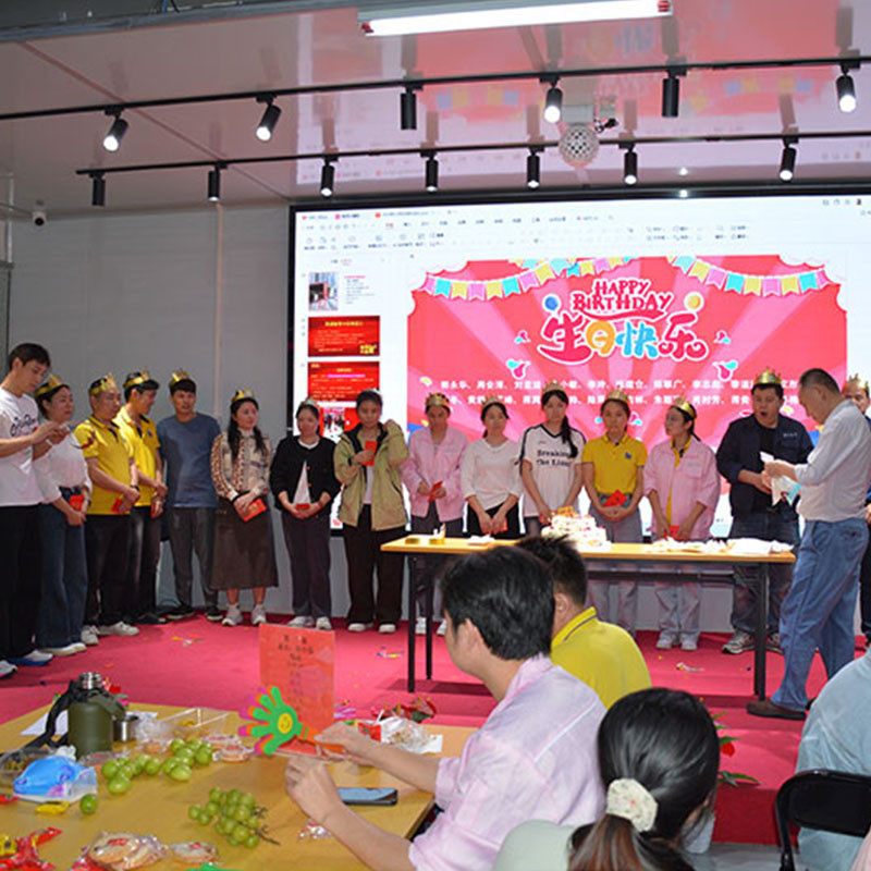 SiliconePlus celebrated employee birthdays