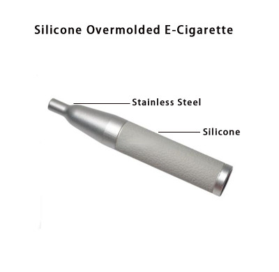 Custom LSR Silicone Overmolded Vape Device  OEM E-Cigarette Sleeve  Waterproof, Anti-Slip, Durable Silicone Housing
