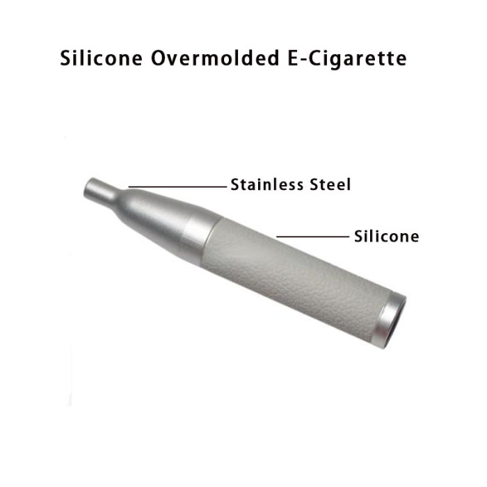 Custom LSR Silicone Overmolded Vape Device OEM E-Cigarette Sleeve Waterproof, Anti-Slip, Durable Silicone Housing