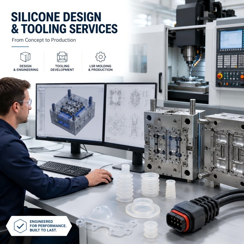 How Do Design and Tooling Services Reduce Silicone Project Risk?