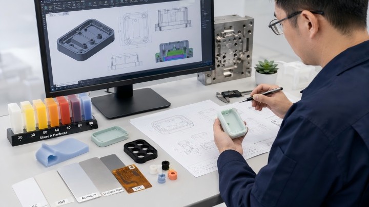 Silicone mold design review before tooling development