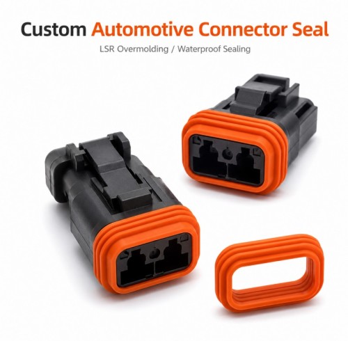 Custom Automotive Connector Silicone Seal | SiliconePlus