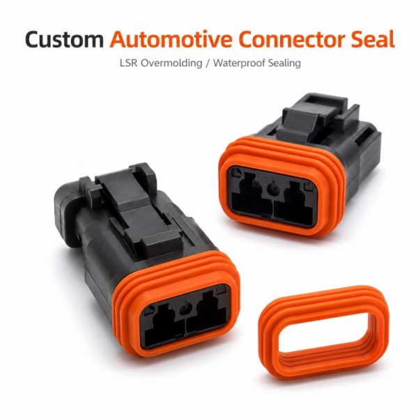 Custom Automotive Connector Silicone Seal | SiliconePlus
