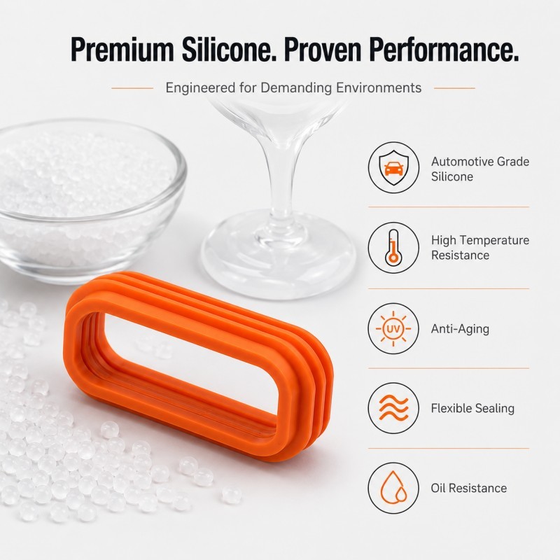 Waterproof performance of automotive connector silicone seal