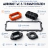 What Are Customized Silicone Solutions for Automotive & Transportation?