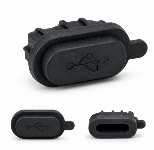 USB Port Silicone Waterproof Plug for 3C Electronics