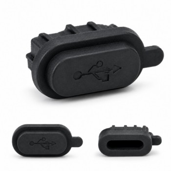 USB Port Silicone Waterproof Plug for 3C Electronics