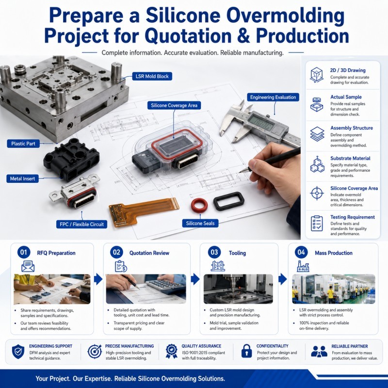 How Do You Prepare a Silicone Overmolding Project for Quotation?