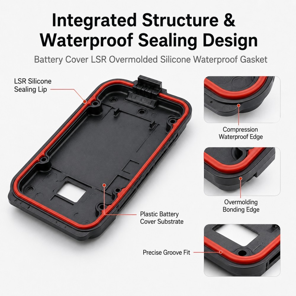 3C electronics housing silicone seal